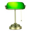 Gloria Morgan 14.5 in. Brushed Green Desk Lamp GL2514415